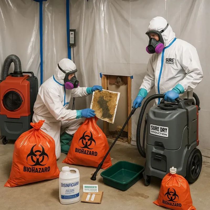Contaminated Water Handling Protocols process in Galveston, TX