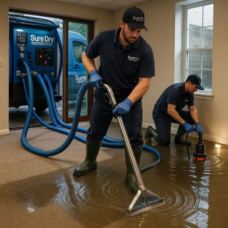Water Extraction and Removal process in Galveston, TX